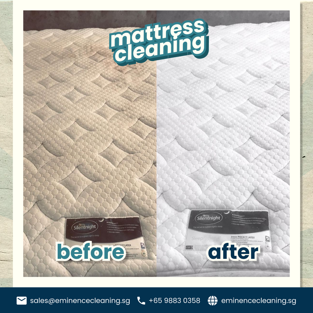 Mattress cleaning result