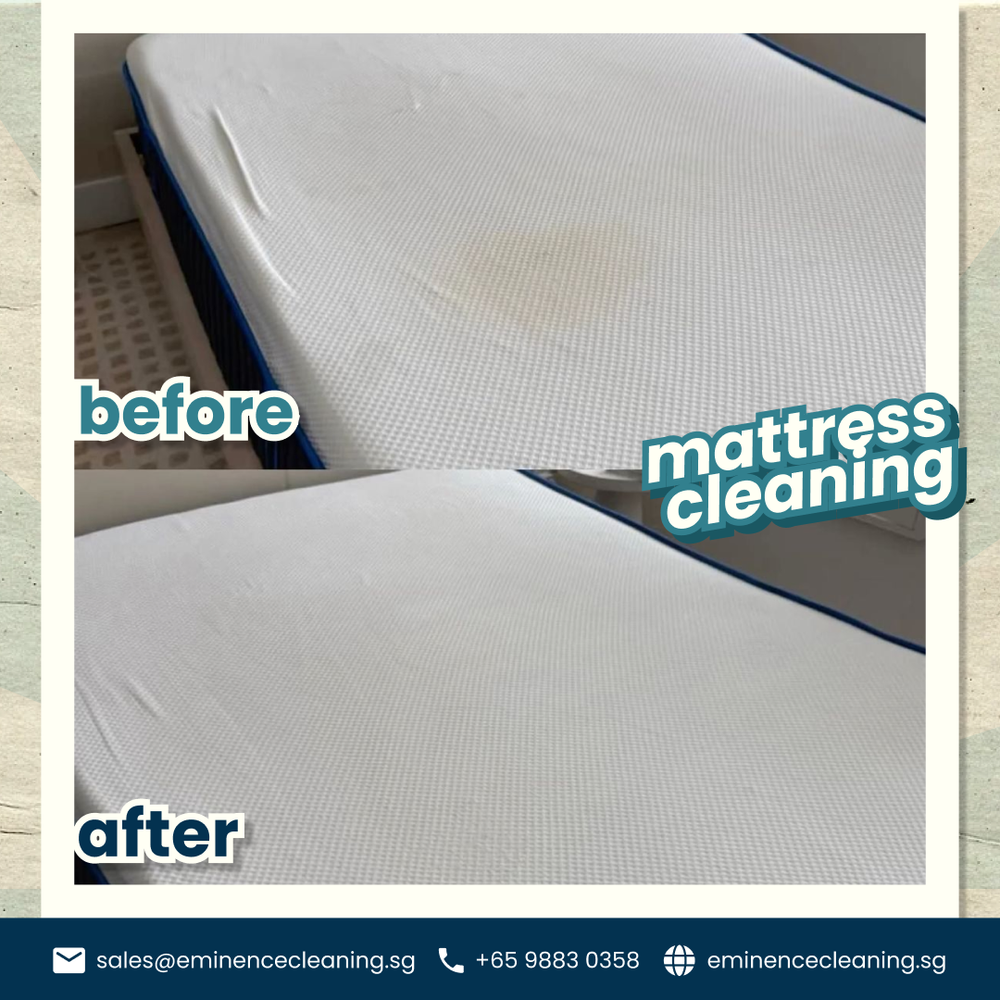 Mattress cleaning result