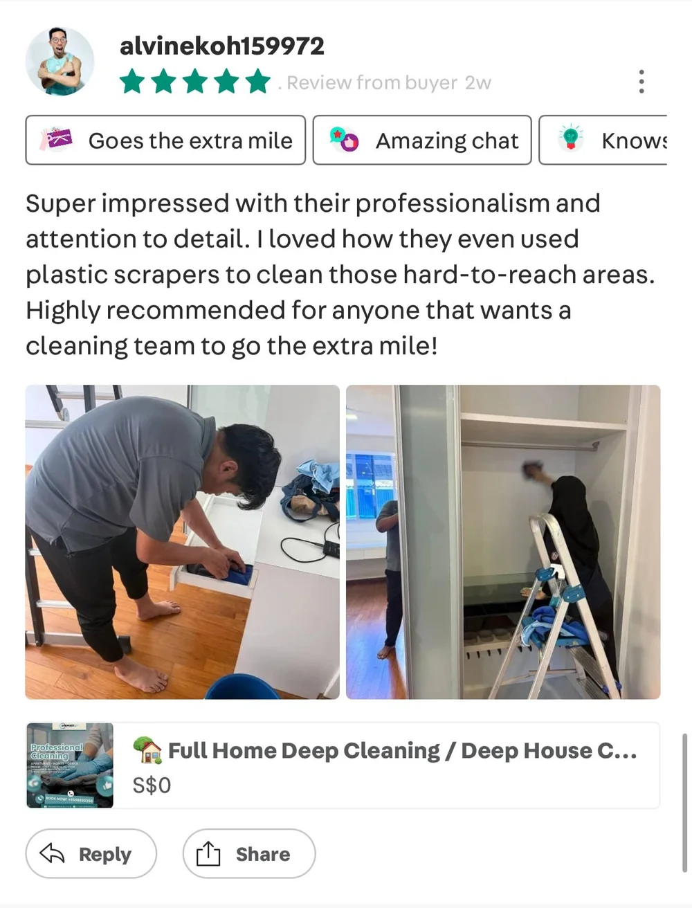 Client review 1